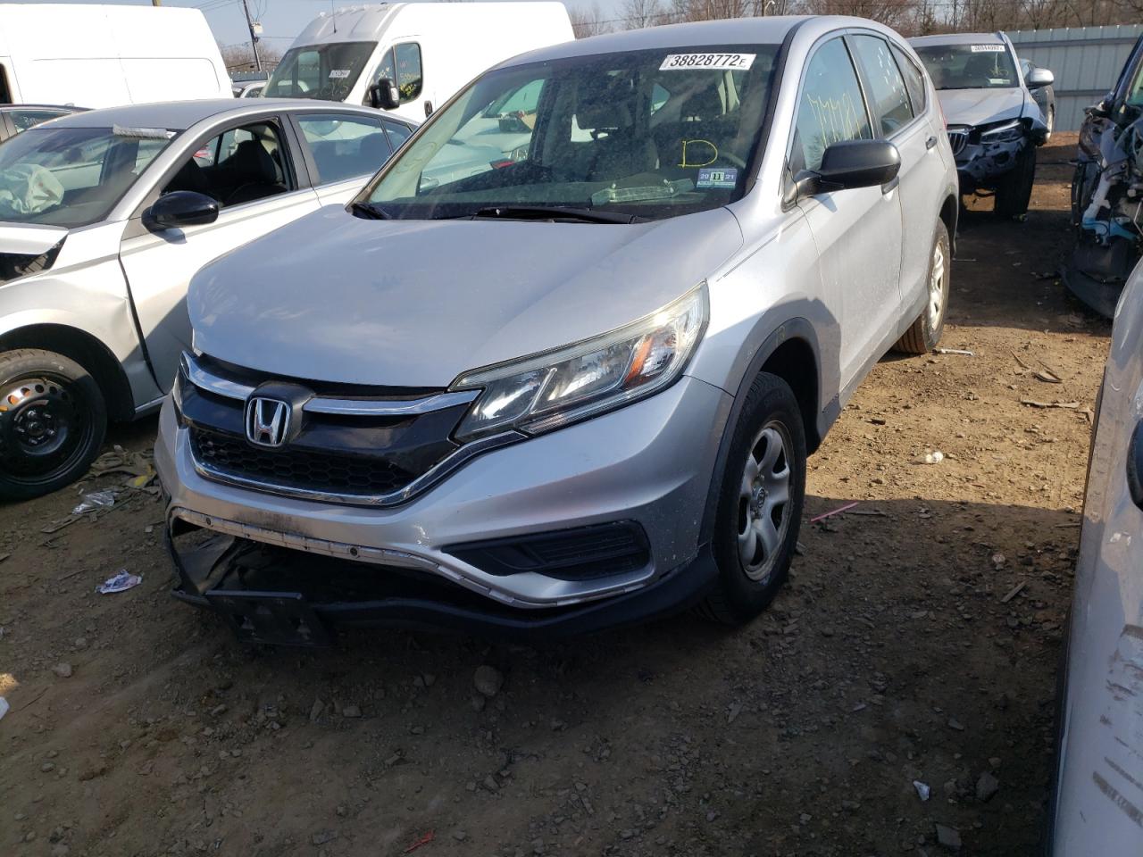 Photo 2 from auction – 2015 HONDA CR-V LX with VIN 5J6RM4H34FL013336