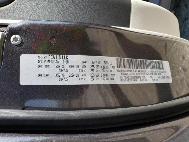 Photo 10 from auction – 2019 CHRYSLER PACIFICA T with VIN 2C4RC1BG2KR589043