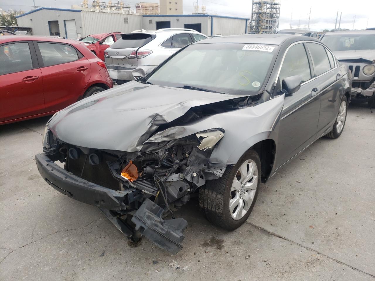 Photo 2 from auction – 2008 HONDA ACCORD EXL with VIN JHMCP26828C061232