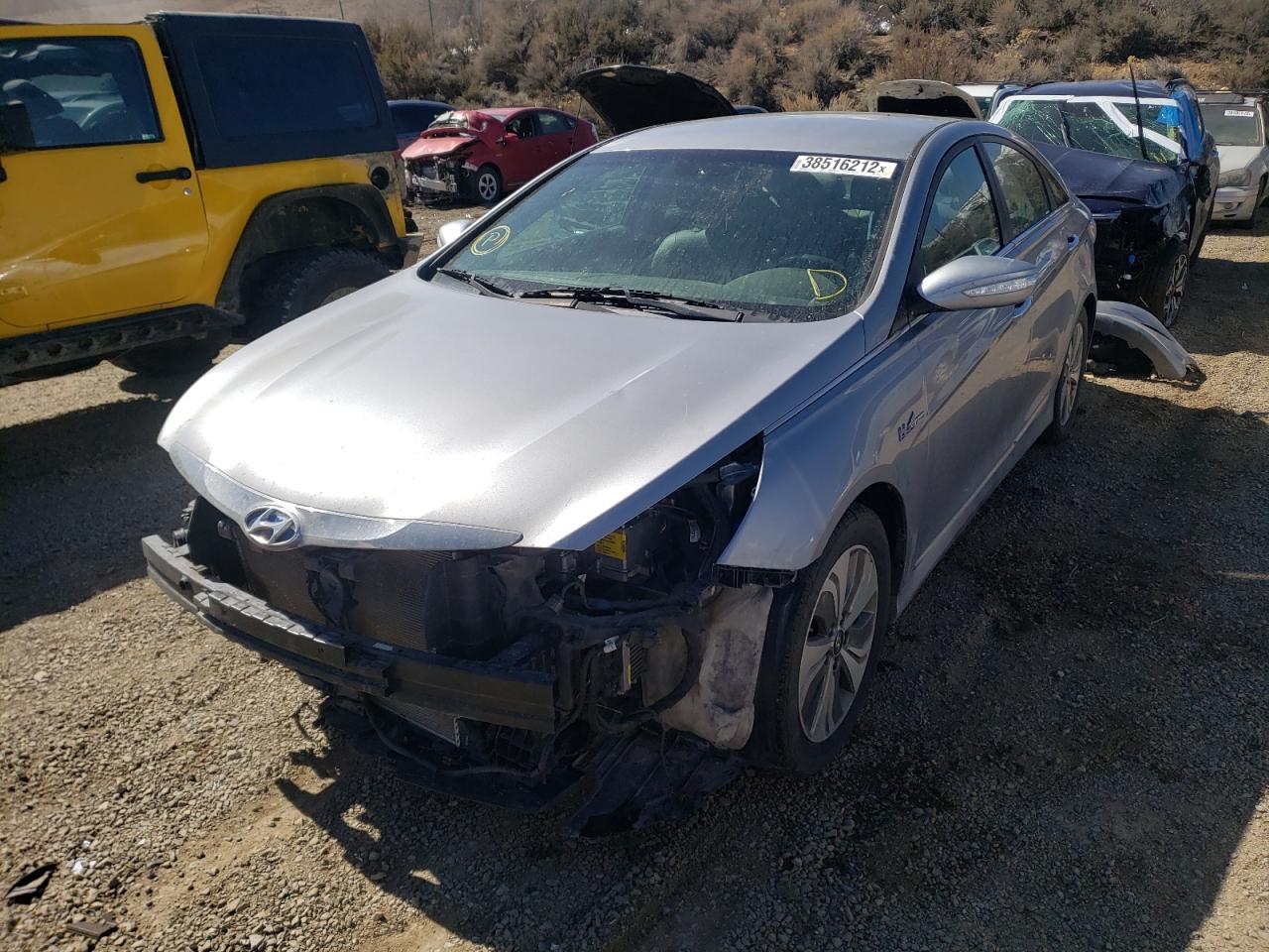 Photo 2 from auction – 2014 HYUNDAI SONATA HYB with VIN KMHEC4A40EA112168