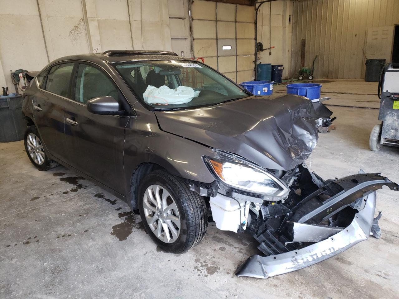 NISSAN SENTRA S 2017 with VIN 3N1AB7AP6HY227135 - Photo from auction
