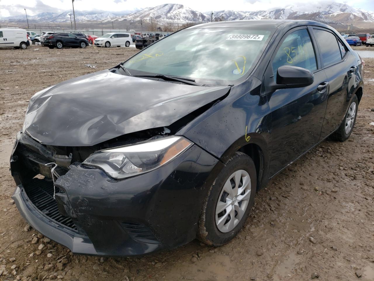 Photo 2 from auction – 2016 TOYOTA COROLLA L with VIN 5YFBURHE9GP472795