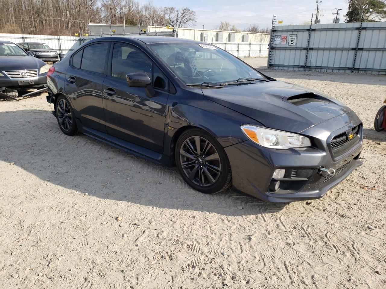 SUBARU WRX 2015 with VIN JF1VA1A64F9834150 - Photo from auction