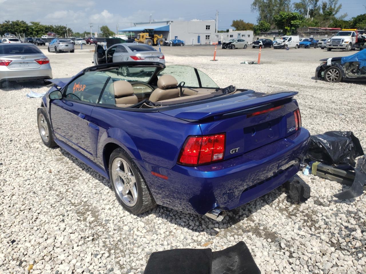 Photo 3 from auction – 2003 FORD MUSTANG GT with VIN 1FAFP45X83F413679