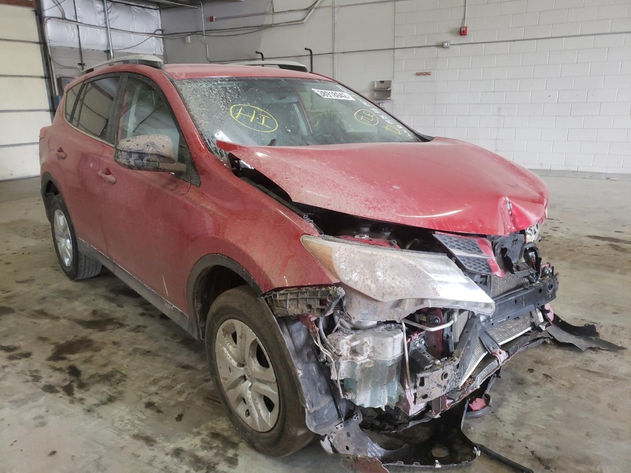 TOYOTA RAV4 LE 2013 with VIN JTMBFREV5D5009334 - Photo from auction
