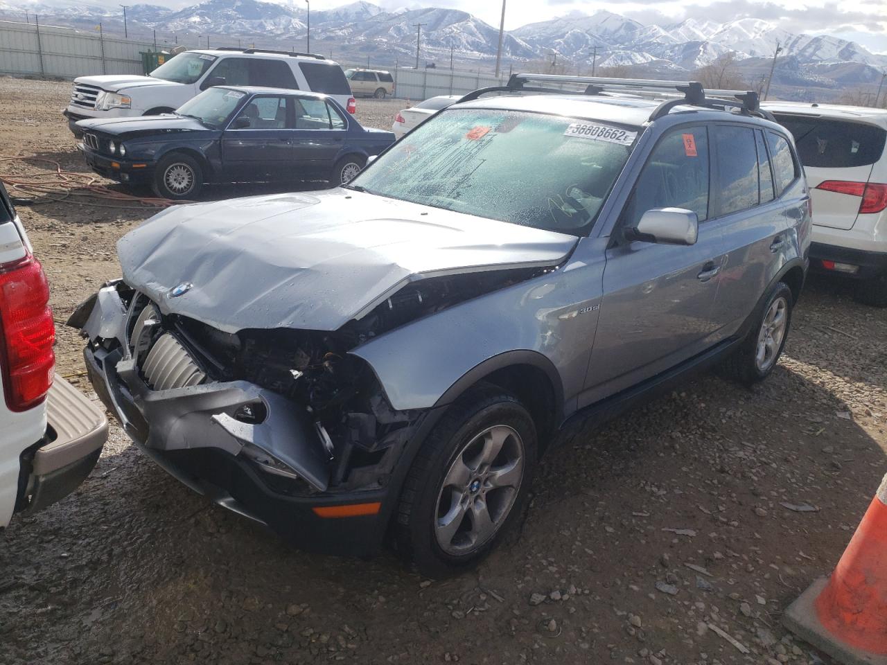 Photo 2 from auction – 2007 BMW X3 3.0SI with VIN WBXPC93457WF10267