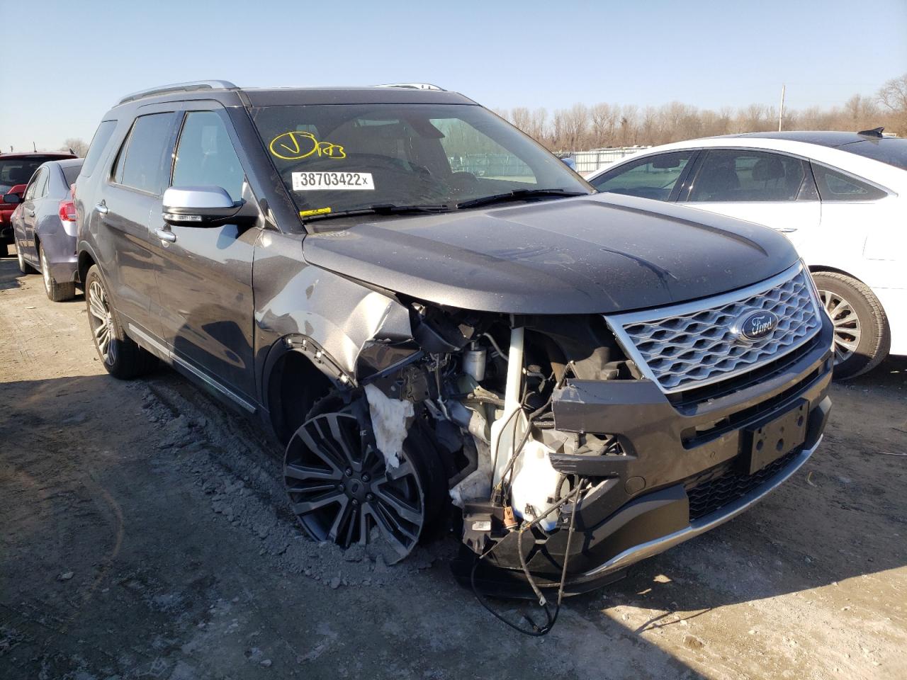 FORD EXPLORER P 2017 with VIN 1FM5K8HT2HGB39672 - Photo from auction
