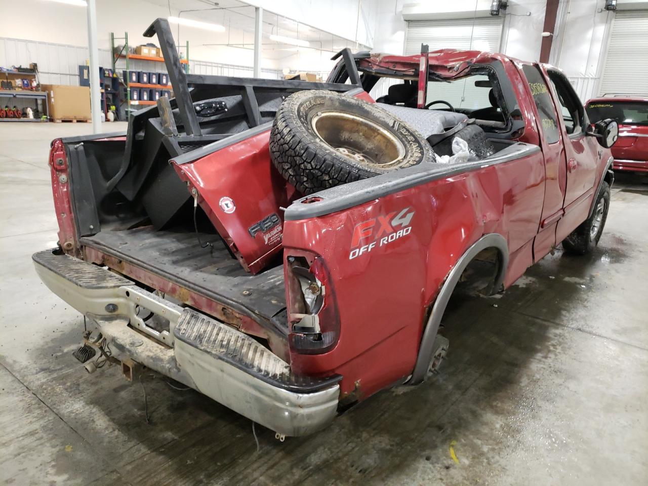 Photo 4 from auction – 2002 FORD F150 with VIN 1FTRX18L22KA29286