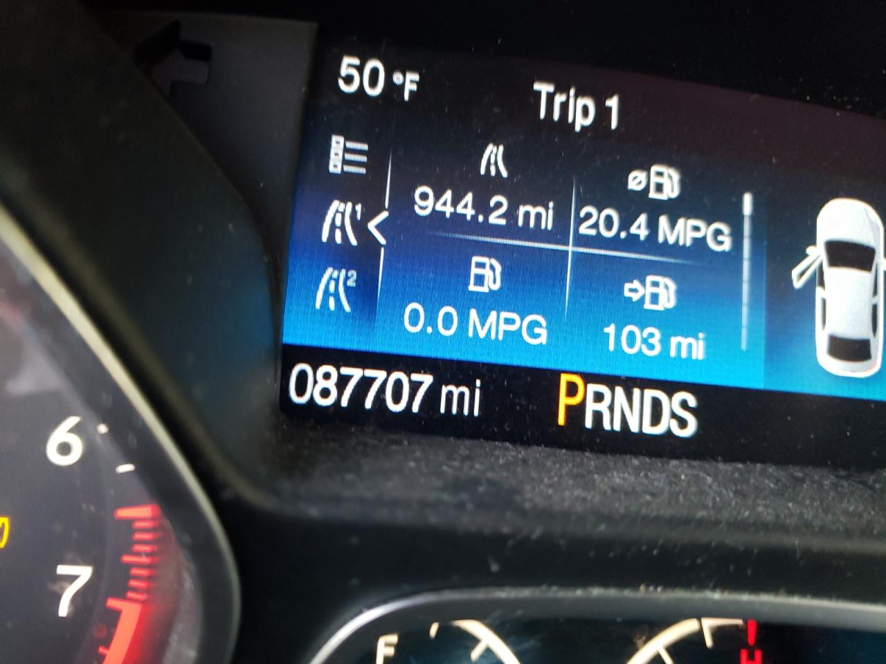 Photo 8 from auction – 2017 FORD ESCAPE S with VIN 1FMCU0F77HUA58581