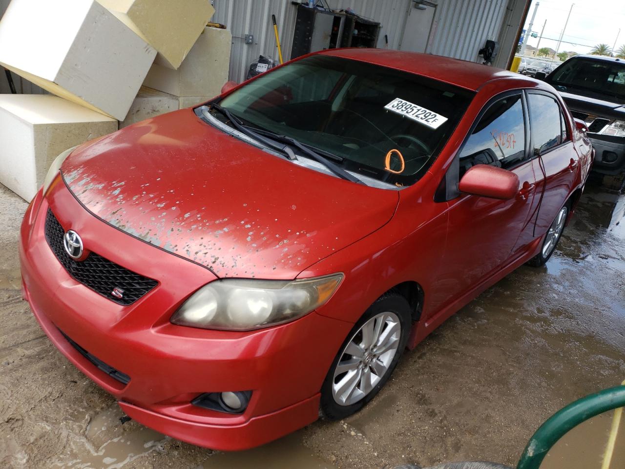 Photo 2 from auction – 2009 TOYOTA COROLLA with VIN 1NXBU40E19Z097789