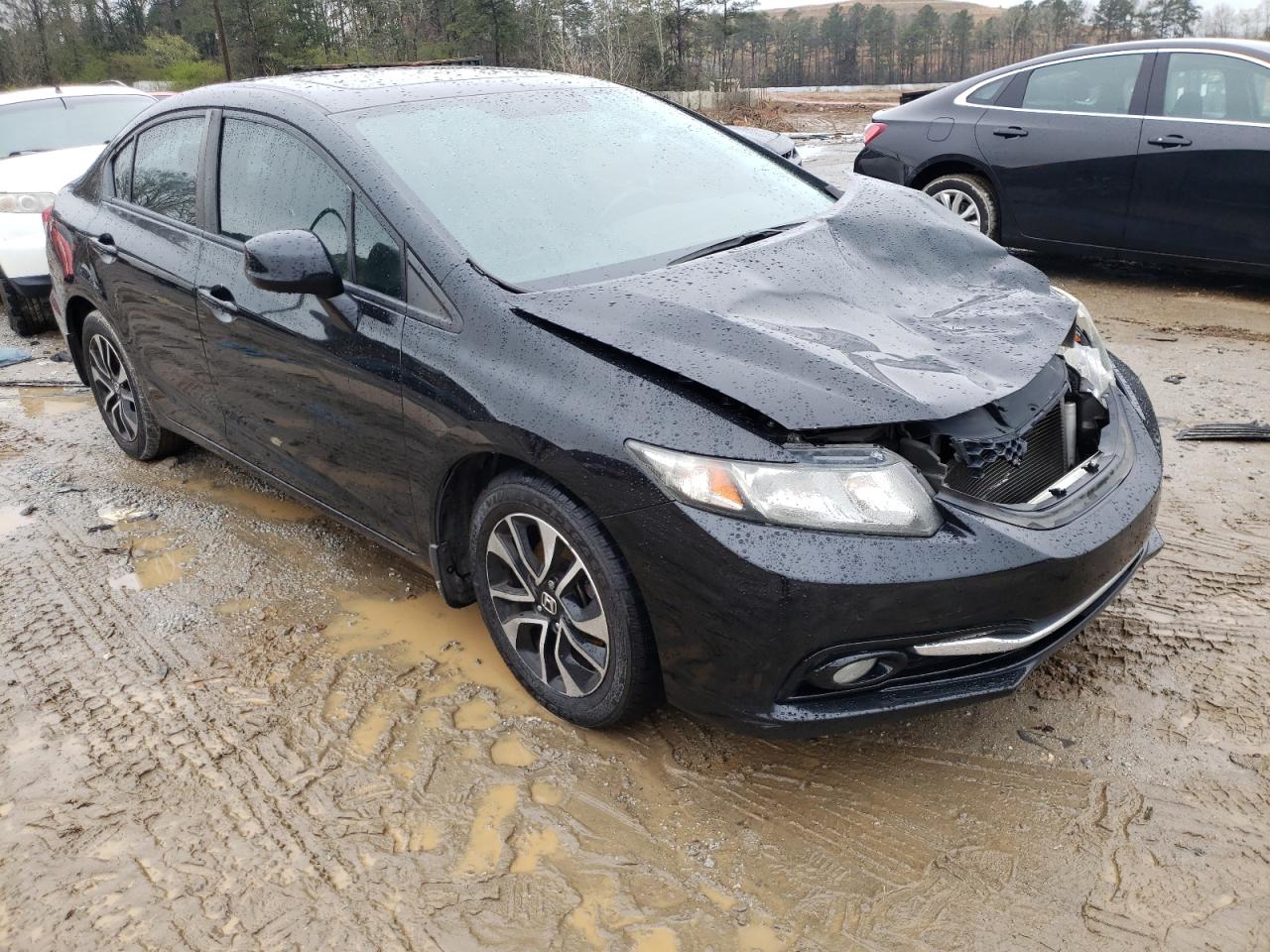 Photo 1 from auction – 2013 HONDA CIVIC EXL with VIN 19XFB2F91DE046052