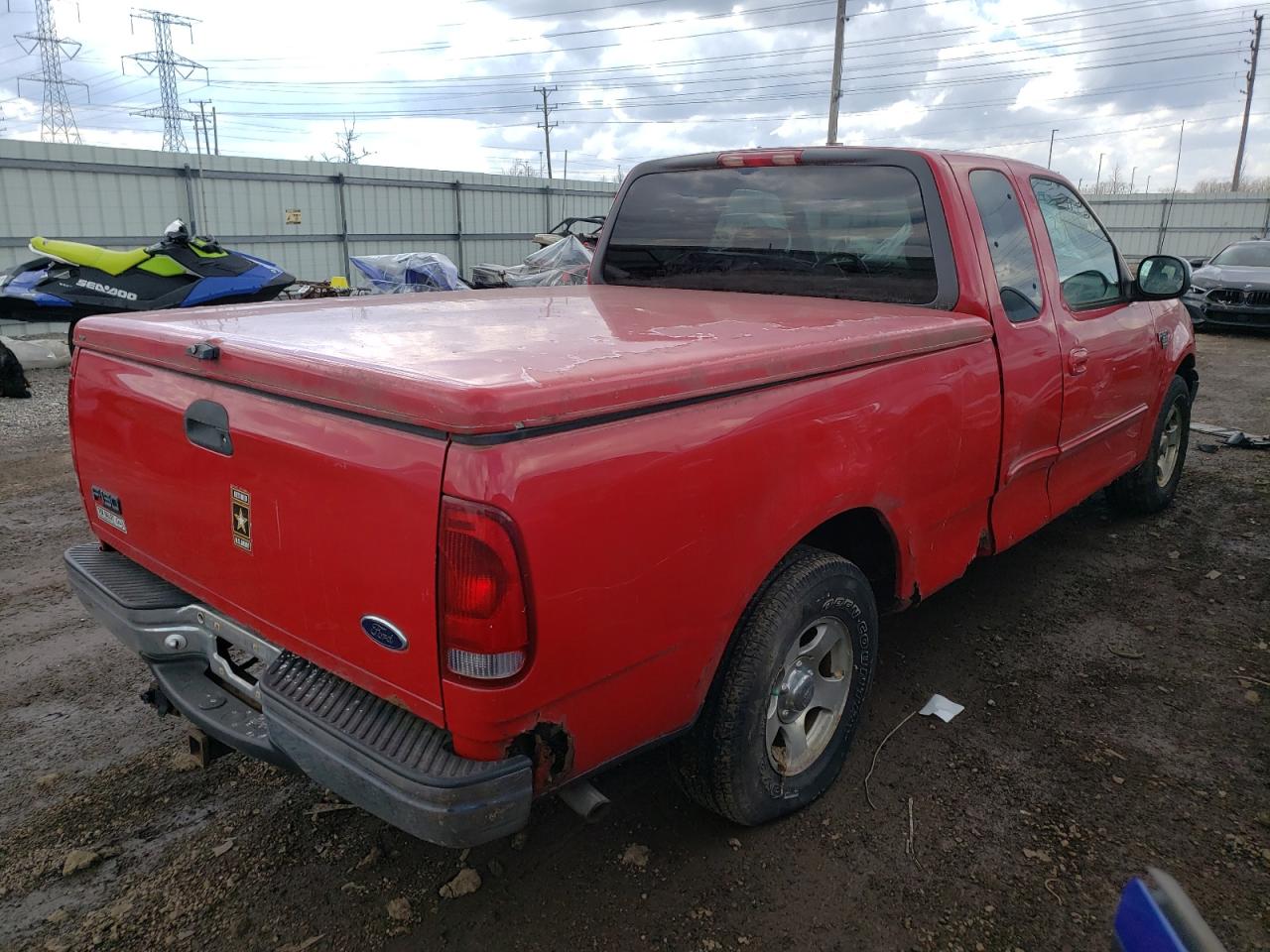 Photo 4 from auction – 2002 FORD F150 with VIN 2FTRX17W72CA20695