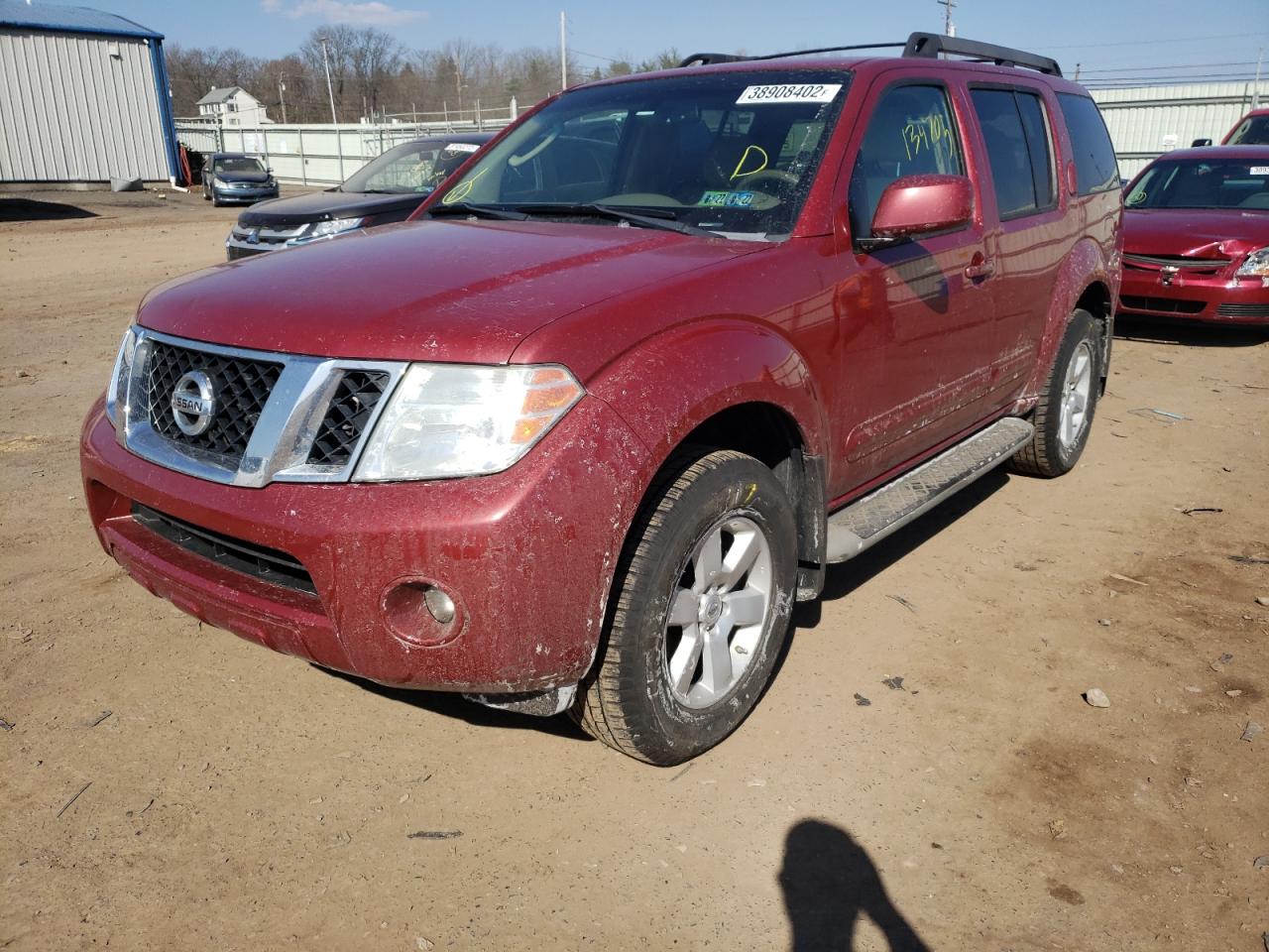 Photo 2 from auction – 2008 NISSAN PATHFINDER with VIN 5N1AR18BX8C662681