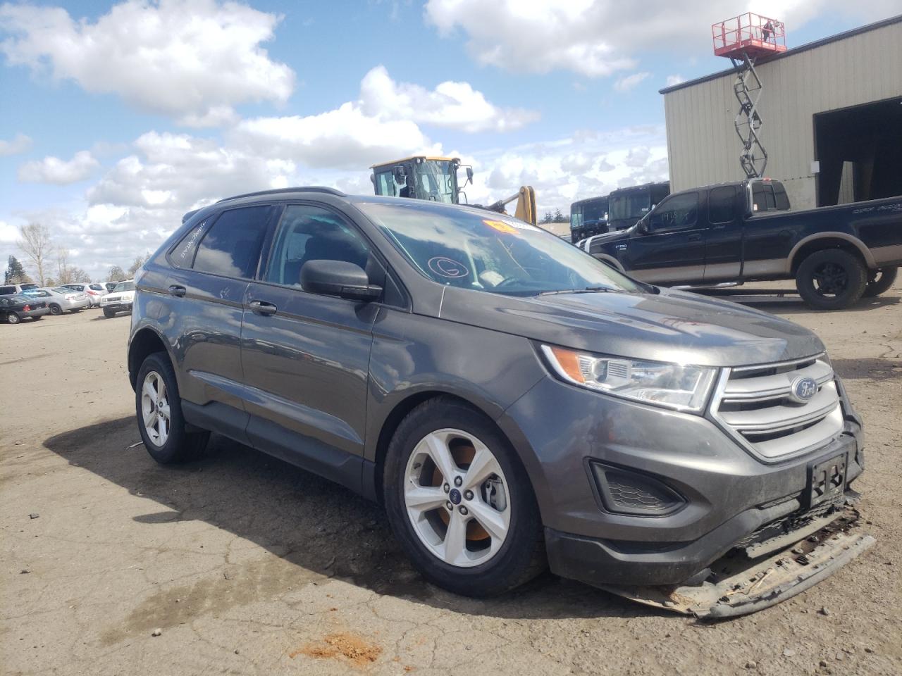 FORD EDGE SE 2018 with VIN 2FMPK4G97JBC00907 - Photo from auction
