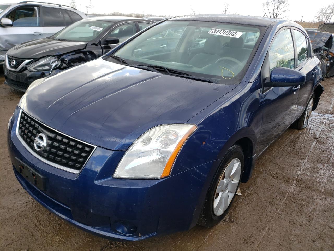 Photo 2 from auction – 2008 NISSAN SENTRA 2.0 with VIN 3N1AB61E38L747752