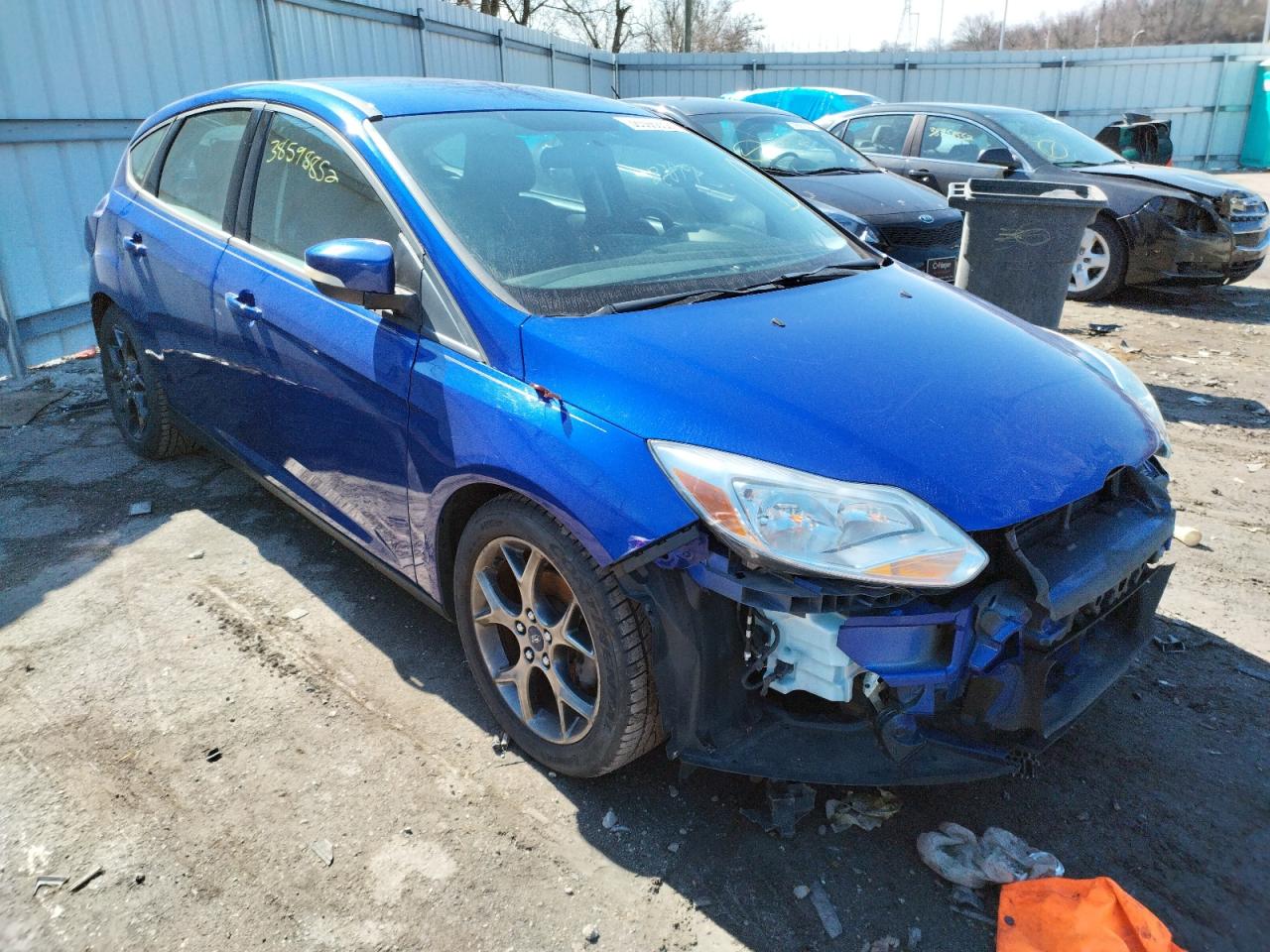 FORD FOCUS SE 2014 with VIN 1FADP3K2XEL302856 - Photo from auction