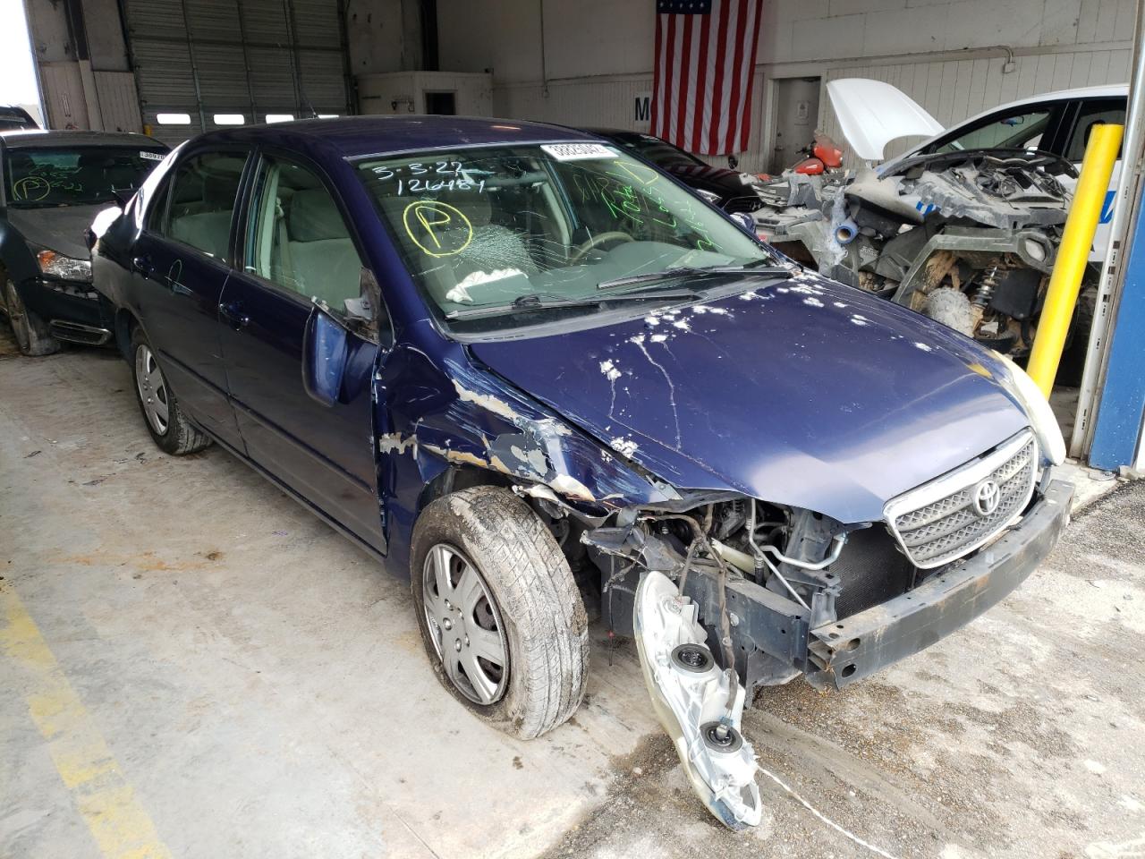 TOYOTA COROLLA CE 2006 with VIN 1NXBR32E36Z671183 - Photo from auction