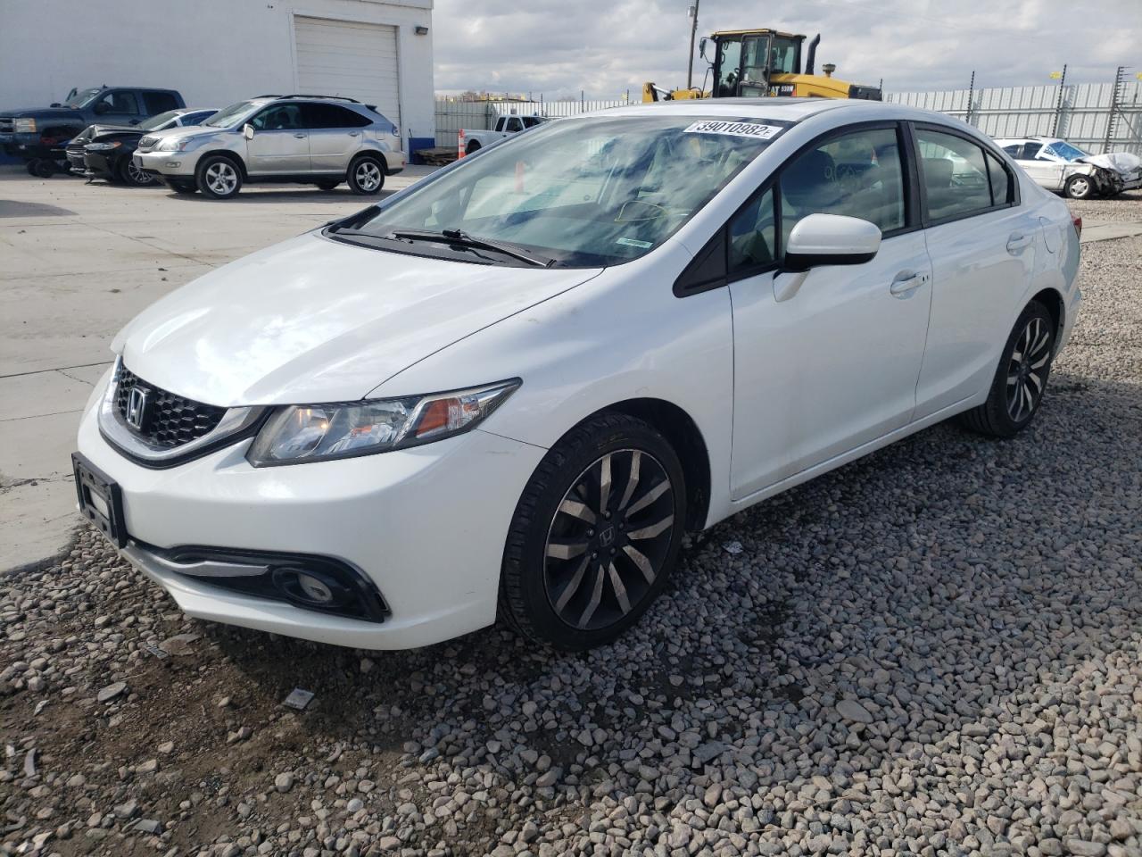 Photo 2 from auction – 2014 HONDA CIVIC EXL with VIN 19XFB2F9XEE001628