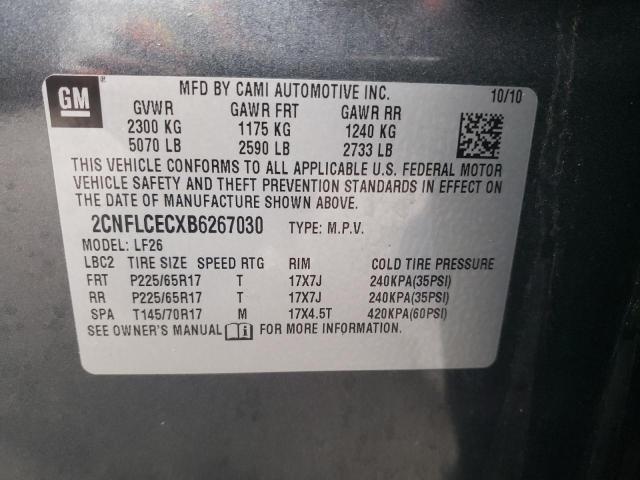 Photo 10 from auction – 2009 CHEVROLET EQUINOX with VIN 2CNFLCECXB6267030