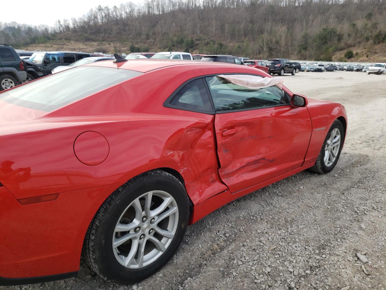 Photo 9 from auction – 2015 CHEVROLET CAMARO LT with VIN 2G1FD1E38F9278014