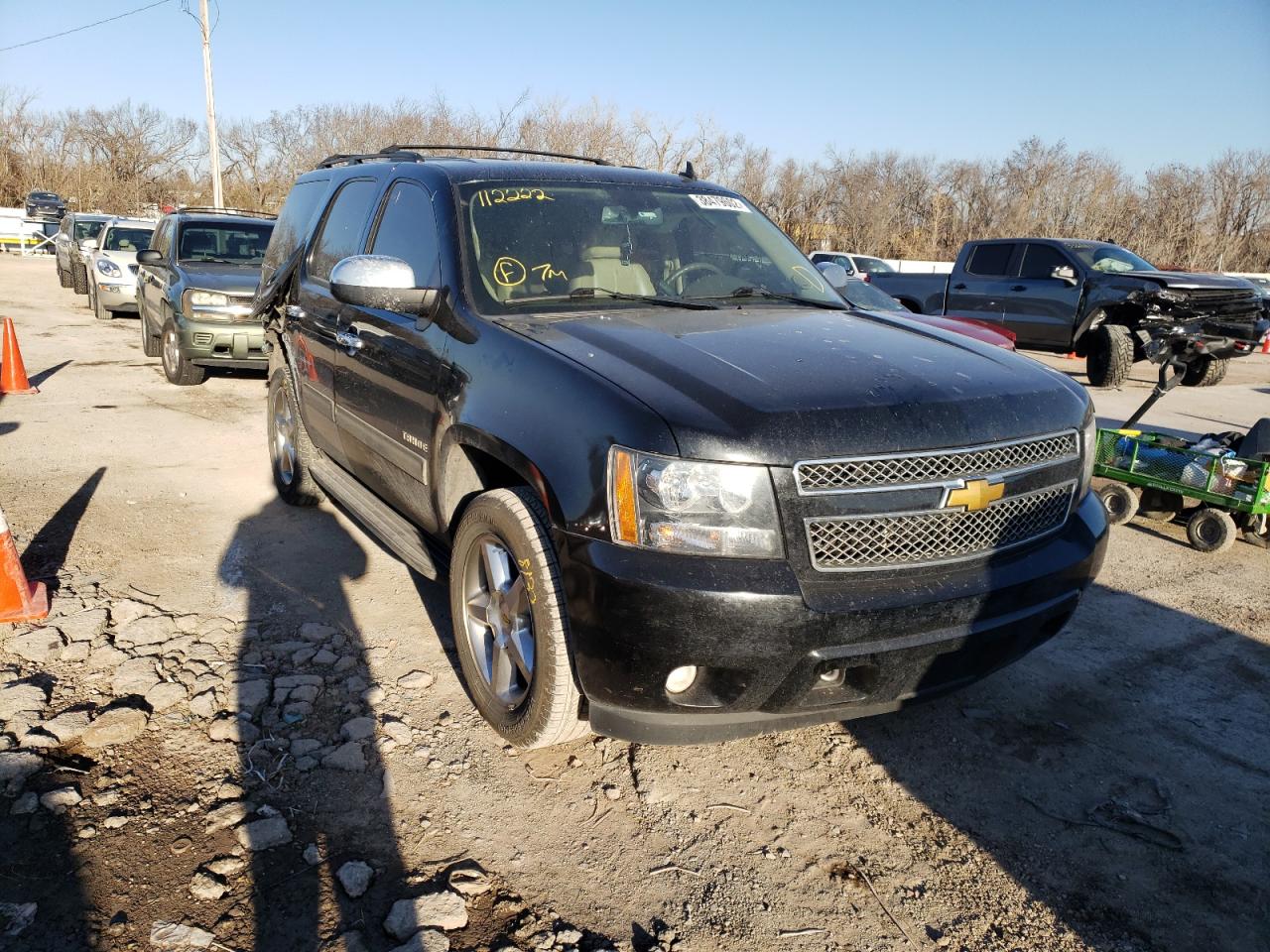 CHEVROLET TAHOE C150 2014 with VIN 1GNSCBE08ER112222 - Photo from auction