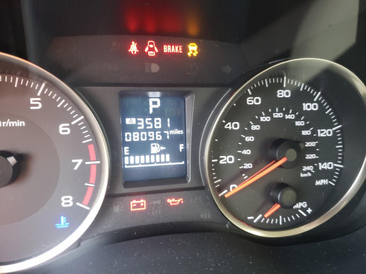 Photo 8 from auction – 2016 SUBARU IMPREZA PR with VIN JF1GJAB64GH007571