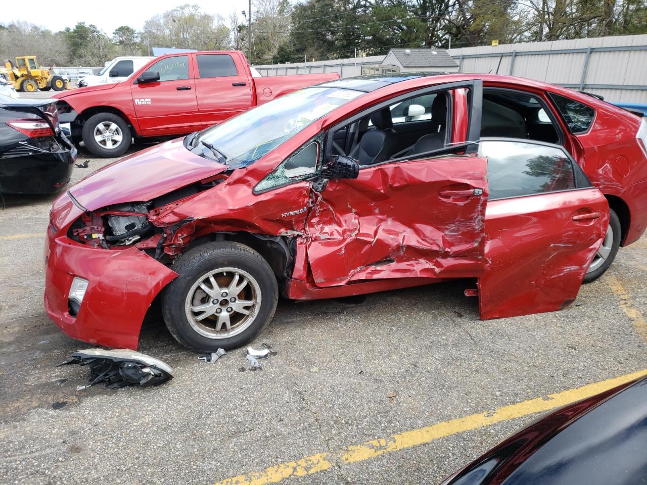 Photo 9 from auction – 2010 TOYOTA PRIUS with VIN JTDKN3DUXA0191727