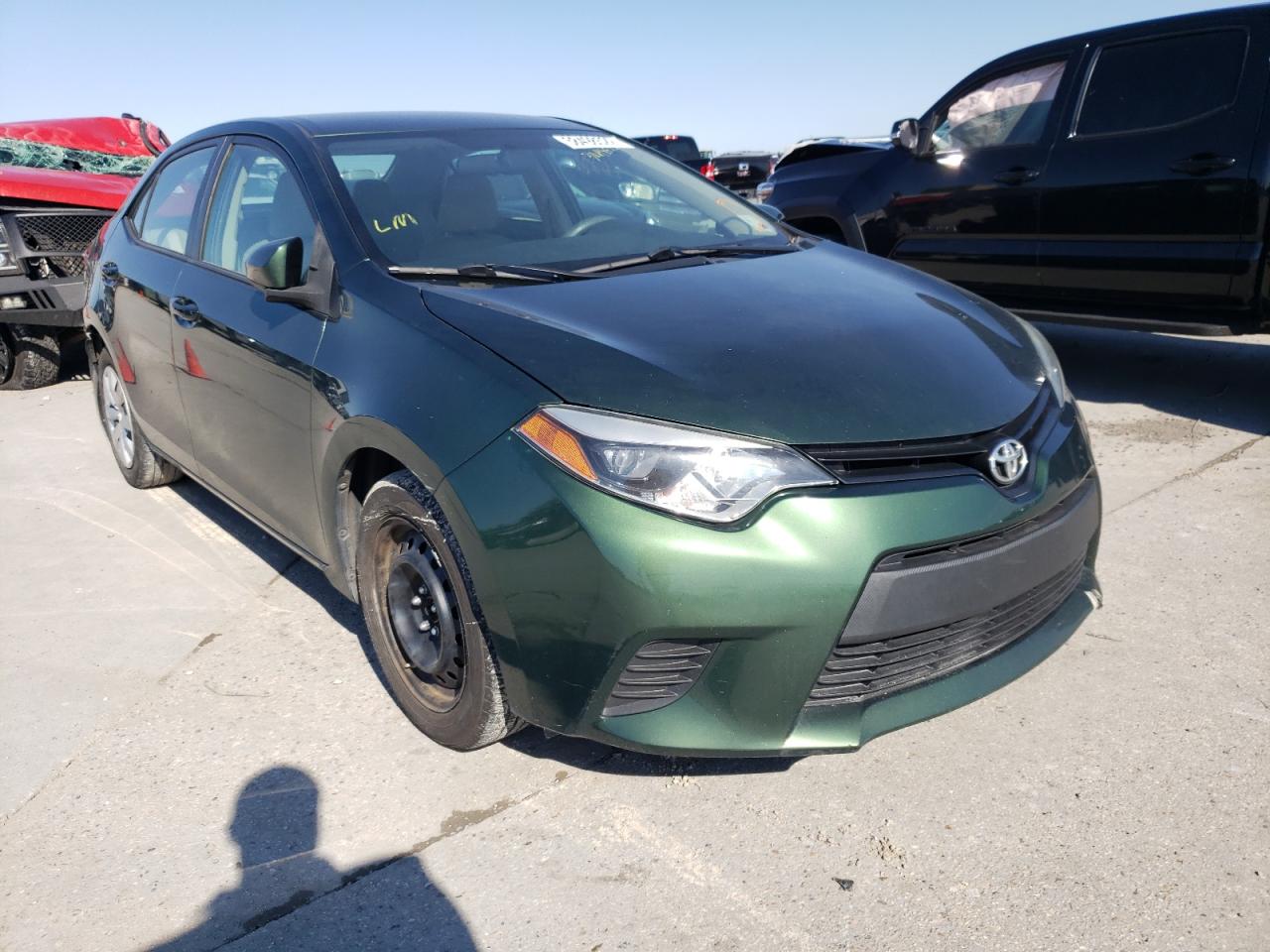 TOYOTA COROLLA L 2014 with VIN 5YFBURHE0EP155226 - Photo from auction