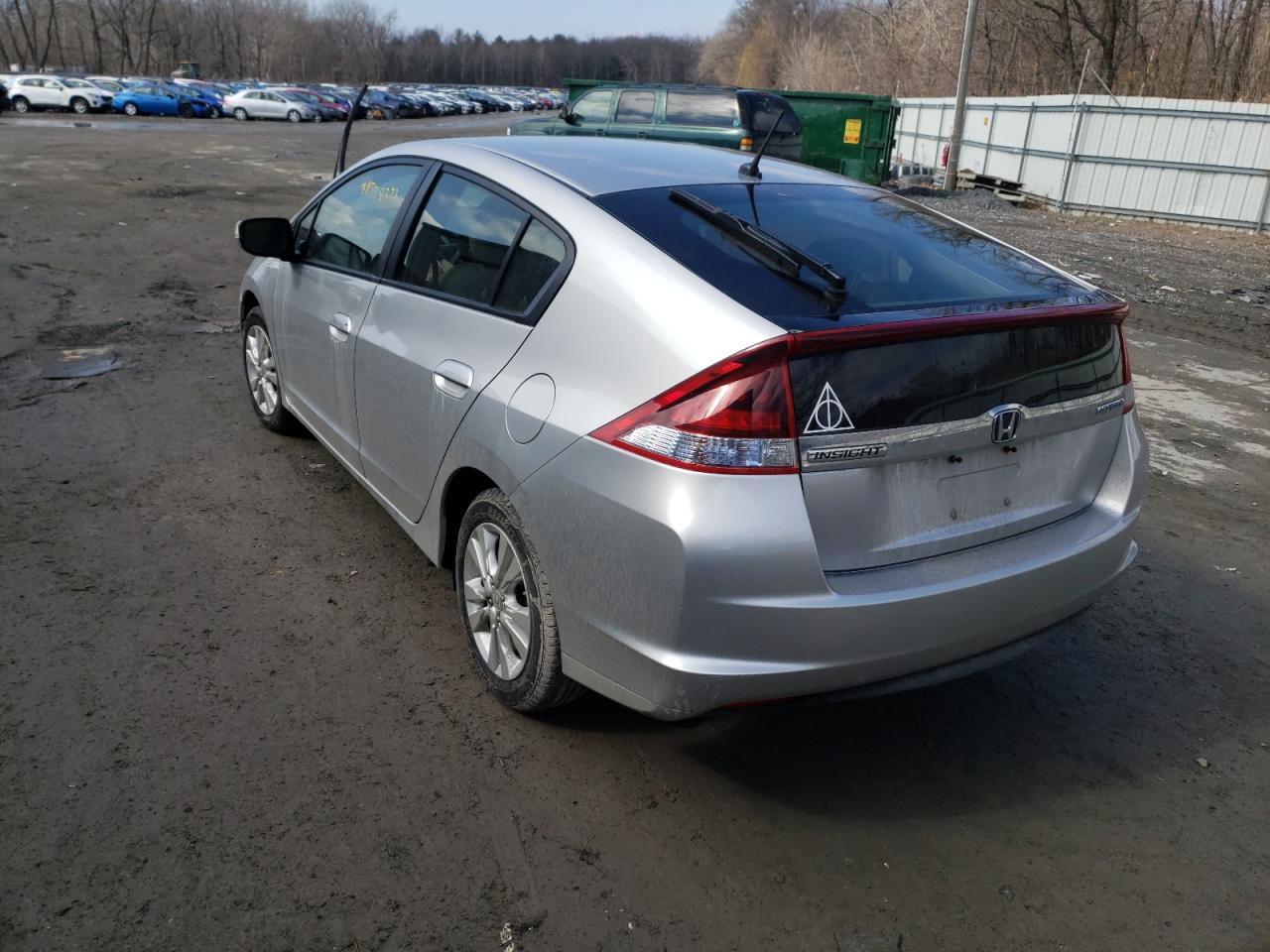 Photo 3 from auction – 2014 HONDA INSIGHT EX with VIN JHMZE2H75ES002357