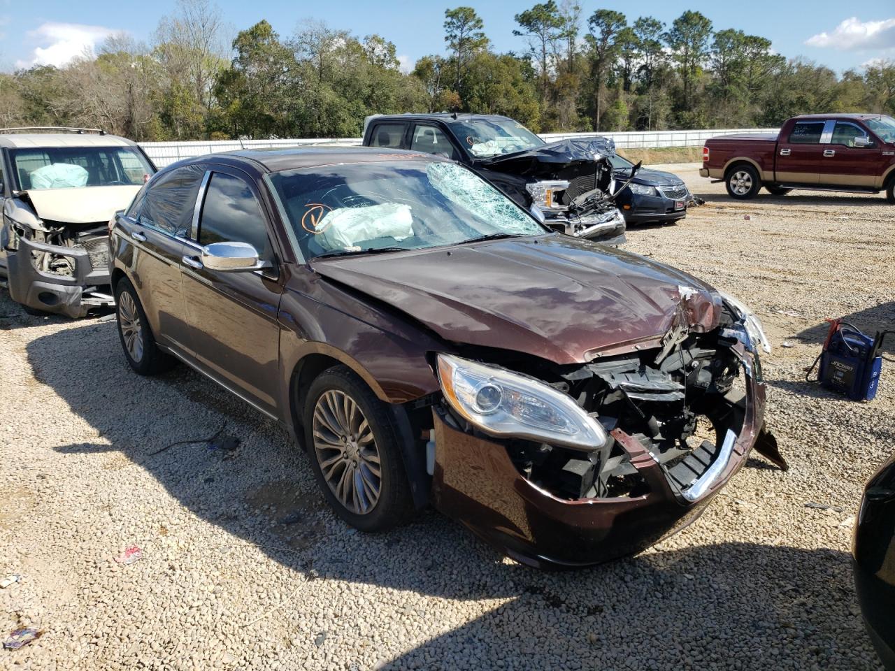 CHRYSLER 200 LIMITE 2012 with VIN 1C3CCBCG6CN307404 - Photo from auction
