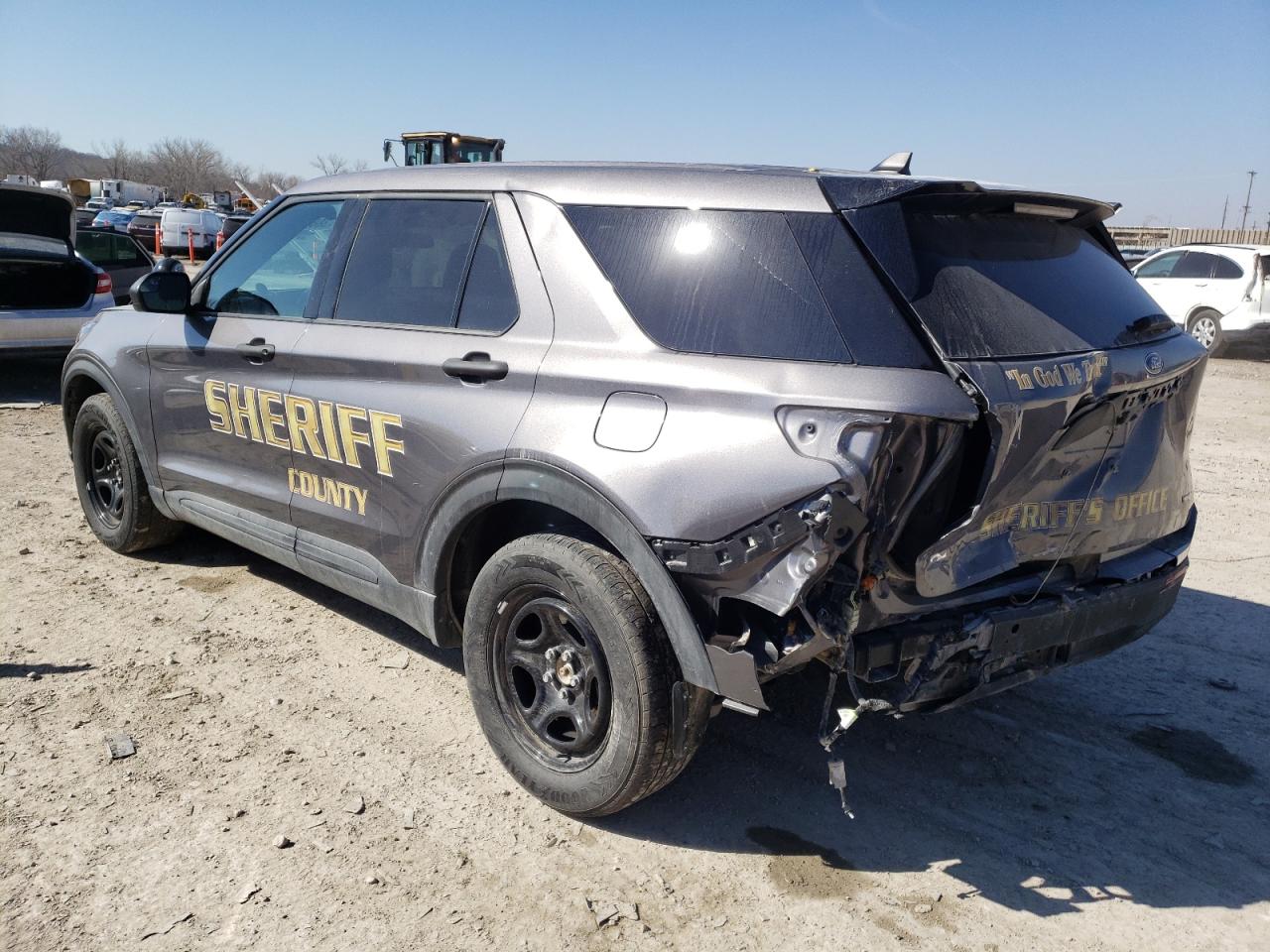 Photo 3 from auction – 2021 FORD EXPLORER P with VIN 1FM5K8AB2MGA86628