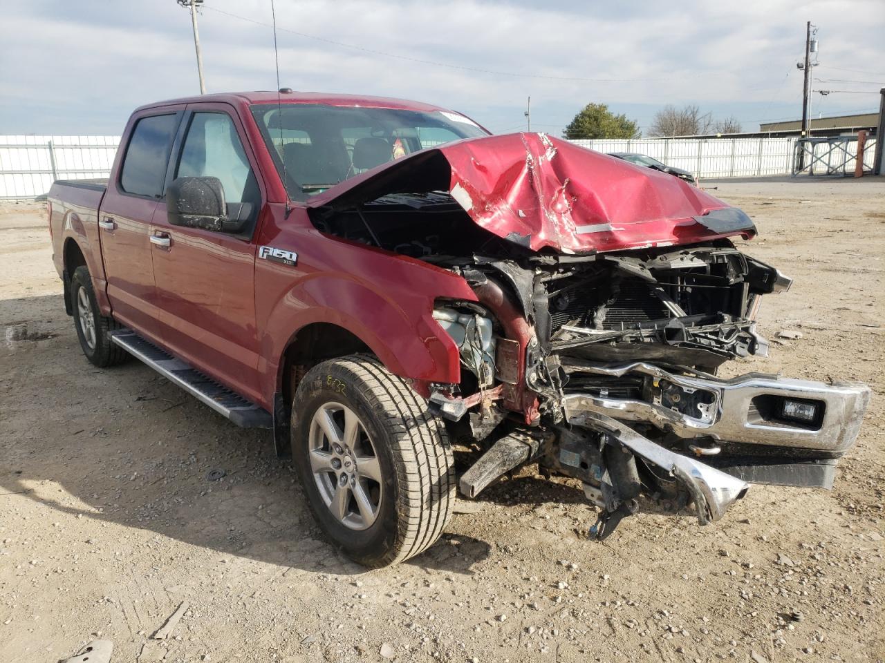 FORD F150 SUPER 2018 with VIN 1FTEW1EP9JFC66681 - Photo from auction