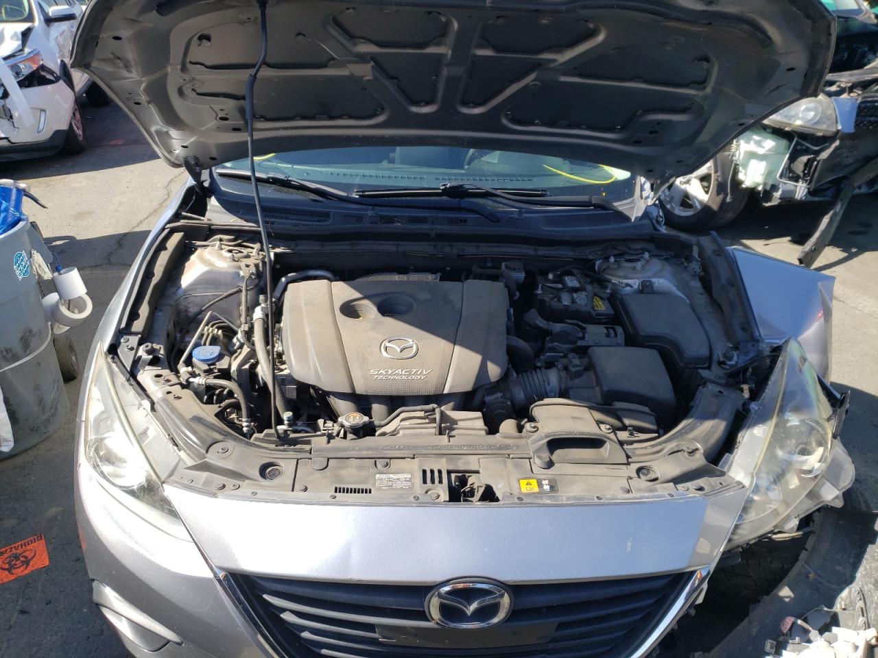 Photo 7 from auction – 2014 MAZDA 3 TOURING with VIN JM1BM1L72E1168641