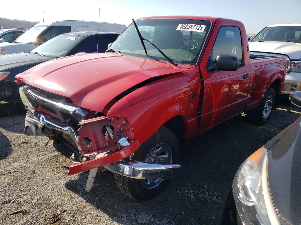 Photo 2 from auction – 2004 FORD RANGER with VIN 1FTYR10D94PB06557