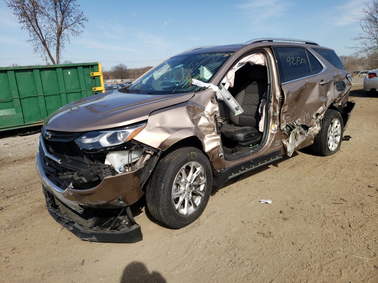 Photo 2 from auction – 2018 CHEVROLET EQUINOX LT with VIN 2GNAXSEV4J6252642