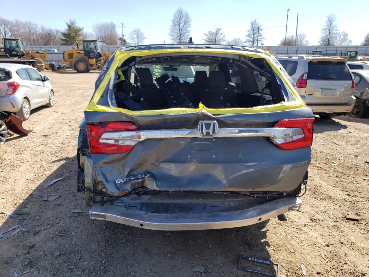 Photo 9 from auction – 2018 HONDA ODYSSEY EX with VIN 5FNRL6H77JB037066
