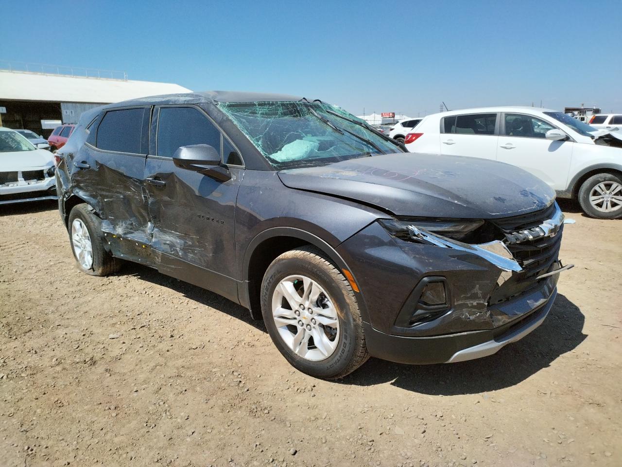 Photo 1 from auction – 2022 CHEVROLET BLAZER 2LT with VIN 3GNKBCR47NS145229