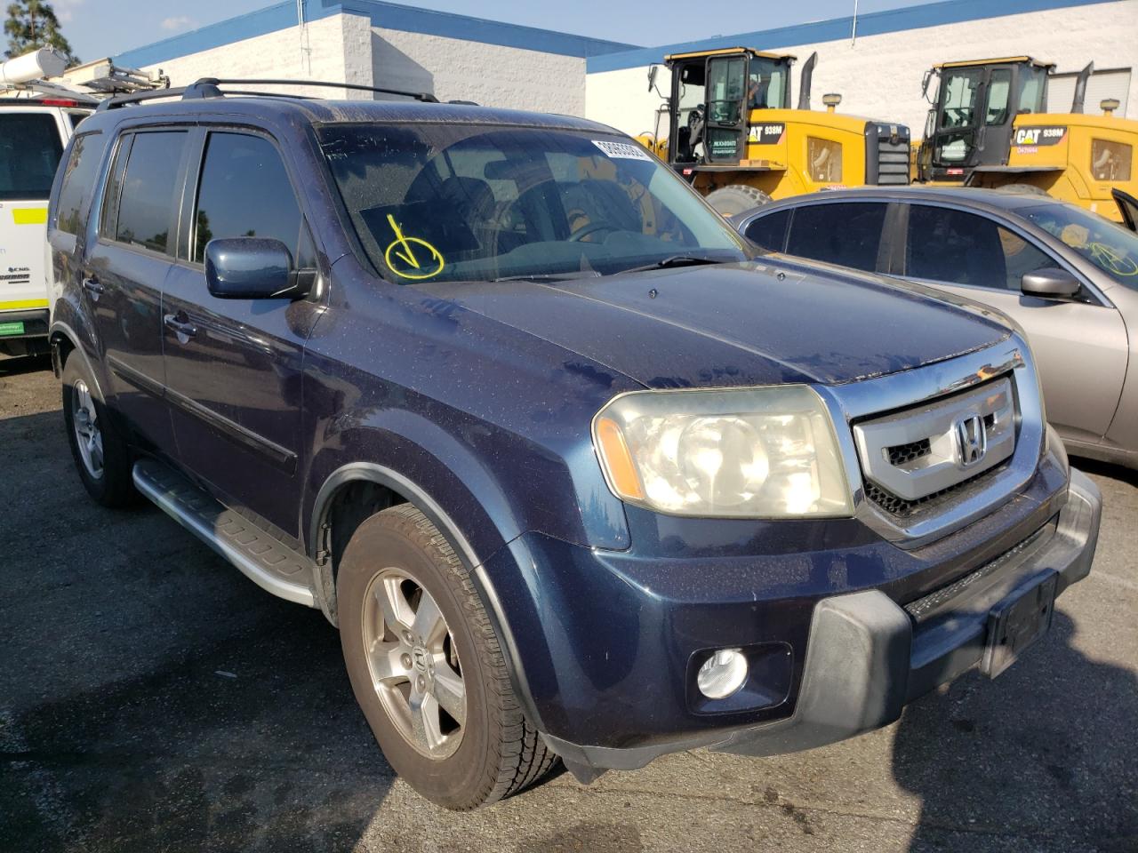 HONDA PILOT EX 2009 with VIN 5FNYF38469B014185 - Photo from auction