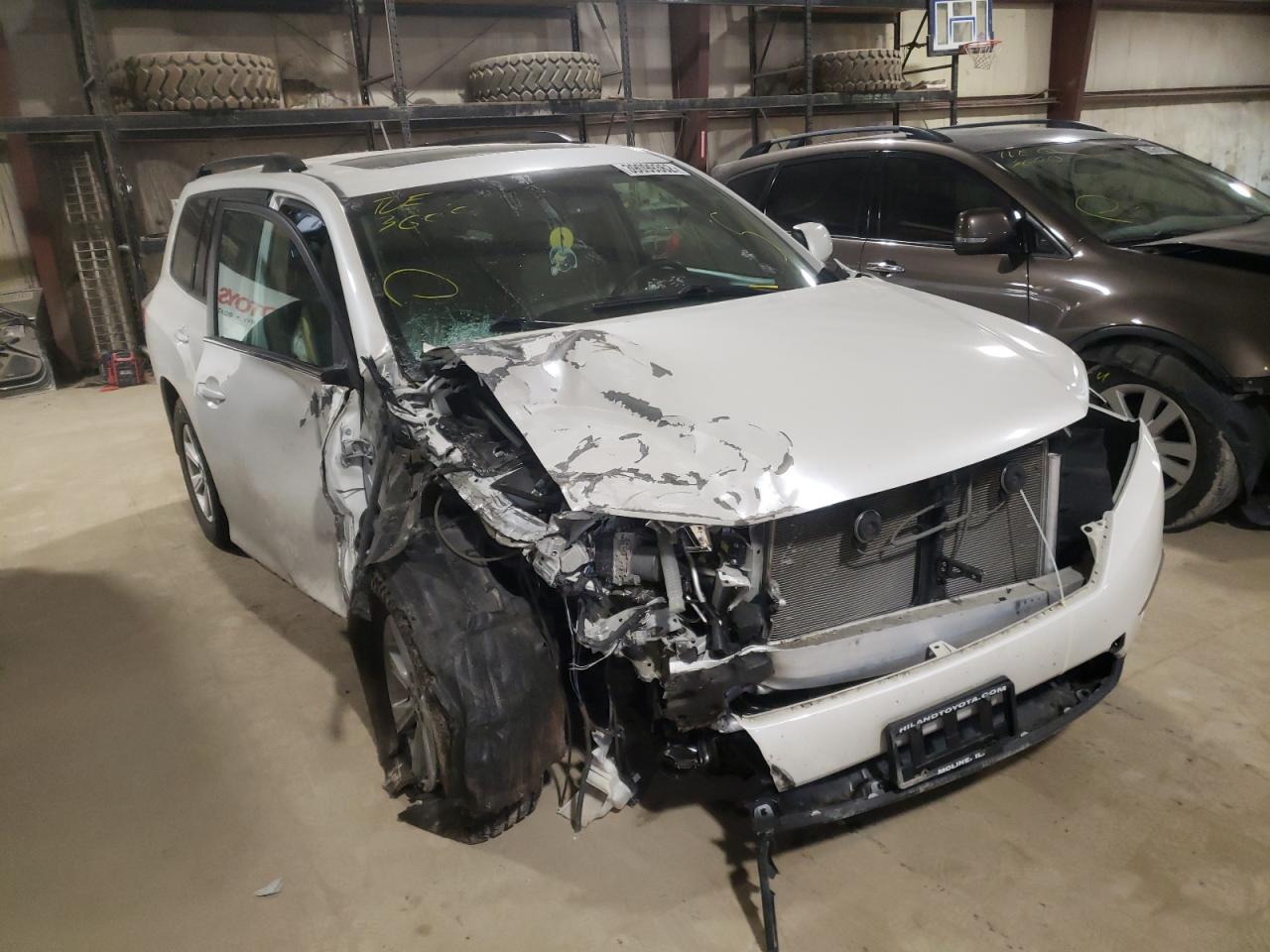 TOYOTA HIGHLANDER 2013 with VIN 5TDBK3EH6DS250624 - Photo from auction