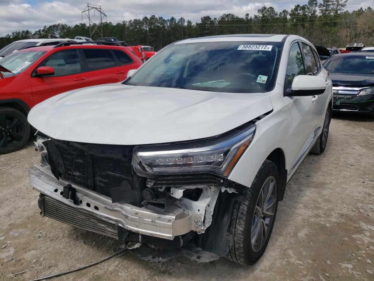 Photo 2 from auction – 2020 ACURA RDX TECHNO with VIN 5J8TC1H51LL015279