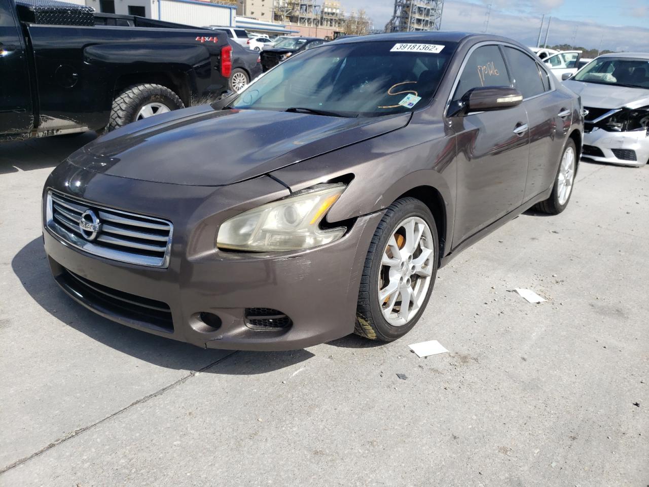 Photo 2 from auction – 2014 NISSAN MAXIMA S with VIN 1N4AA5AP4EC466360