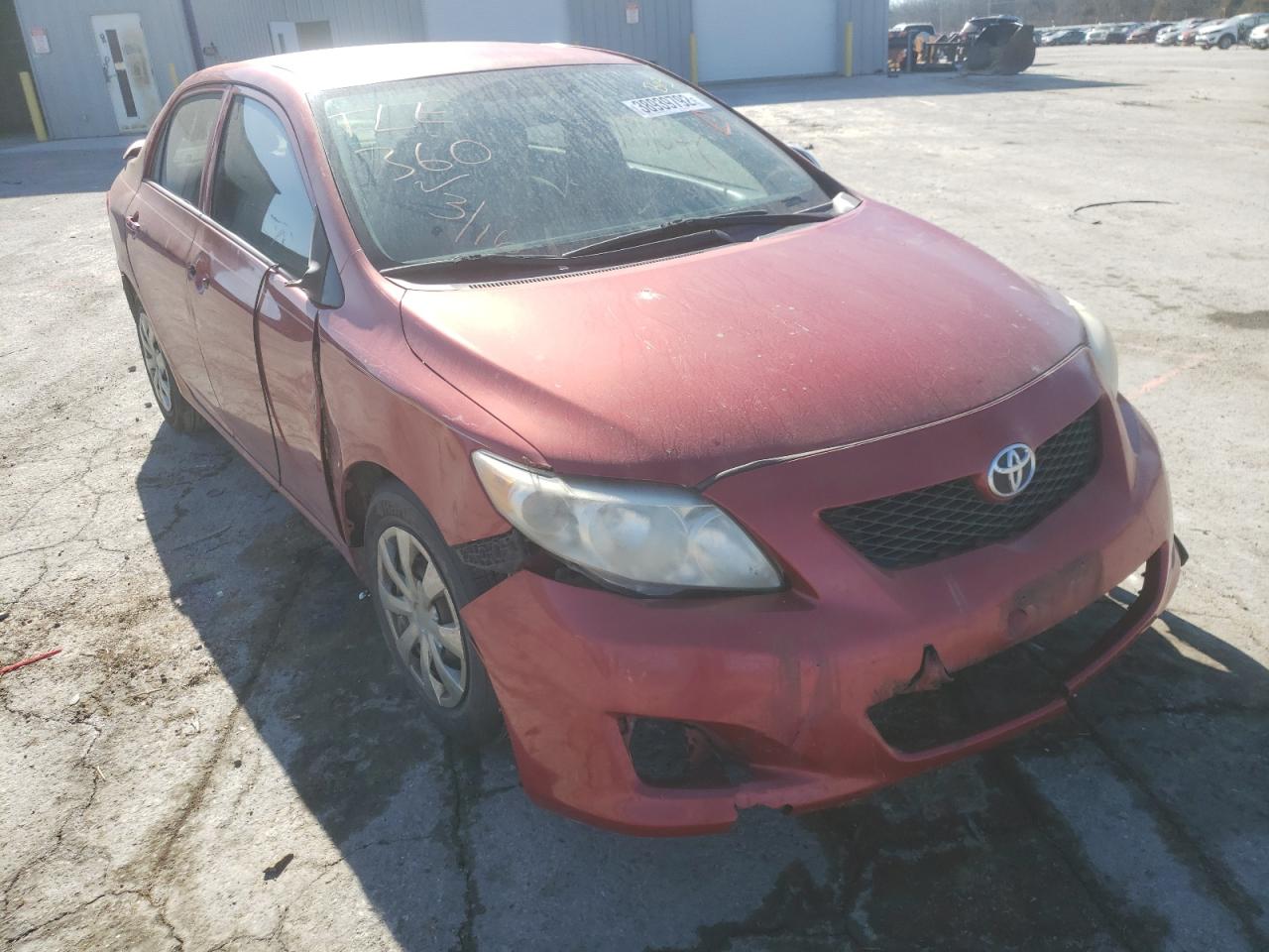 Photo 9 from auction – 2010 TOYOTA COROLLA BA with VIN 2T1BU4EE2AC273361