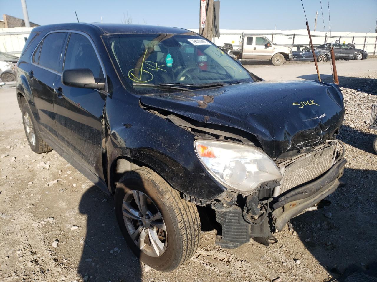 CHEVROLET EQUINOX LS 2015 with VIN 2GNALAEK9F6212396 - Photo from auction