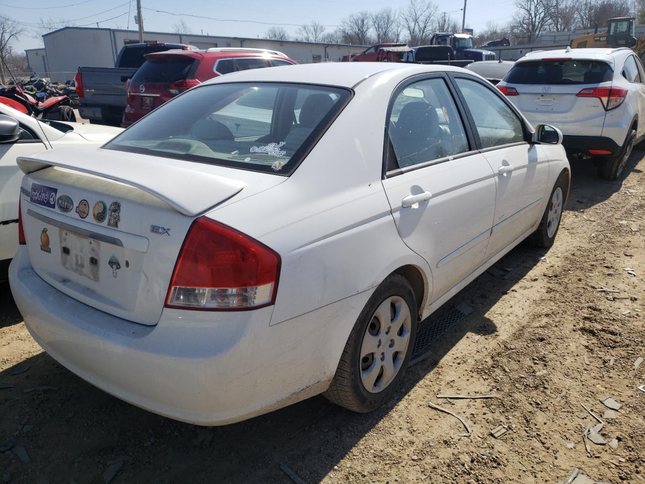 Photo 4 from auction – 2008 KIA SPECTRA EX with VIN KNAFE121485530538
