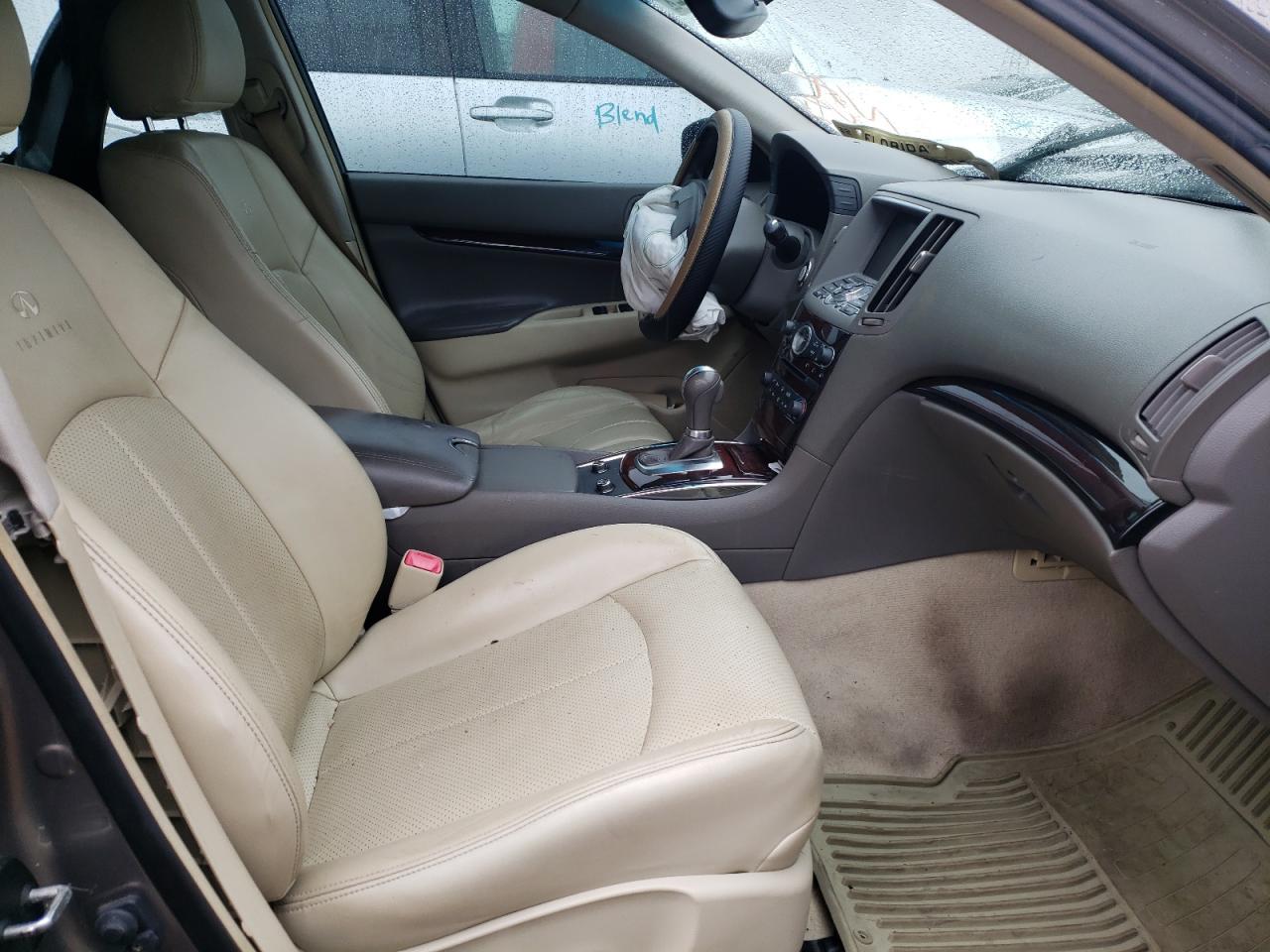 Photo 5 from auction – 2011 INFINITI G37 BASE with VIN JN1CV6APXBM505913