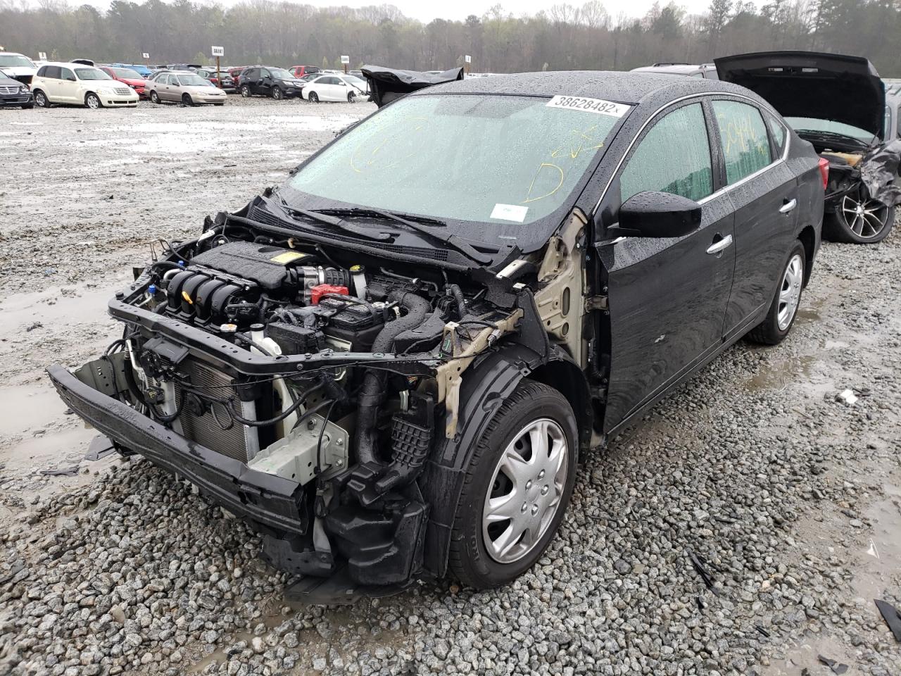 Photo 2 from auction – 2017 NISSAN SENTRA S with VIN 3N1AB7AP1HY297822