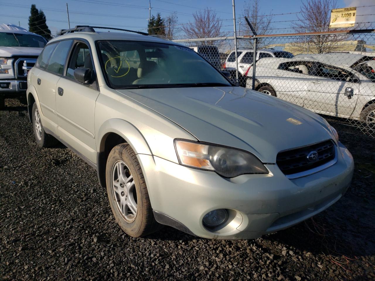 Photo 1 from auction – 2005 SUBARU LEGACY OUT with VIN 4S4BP61C757359355