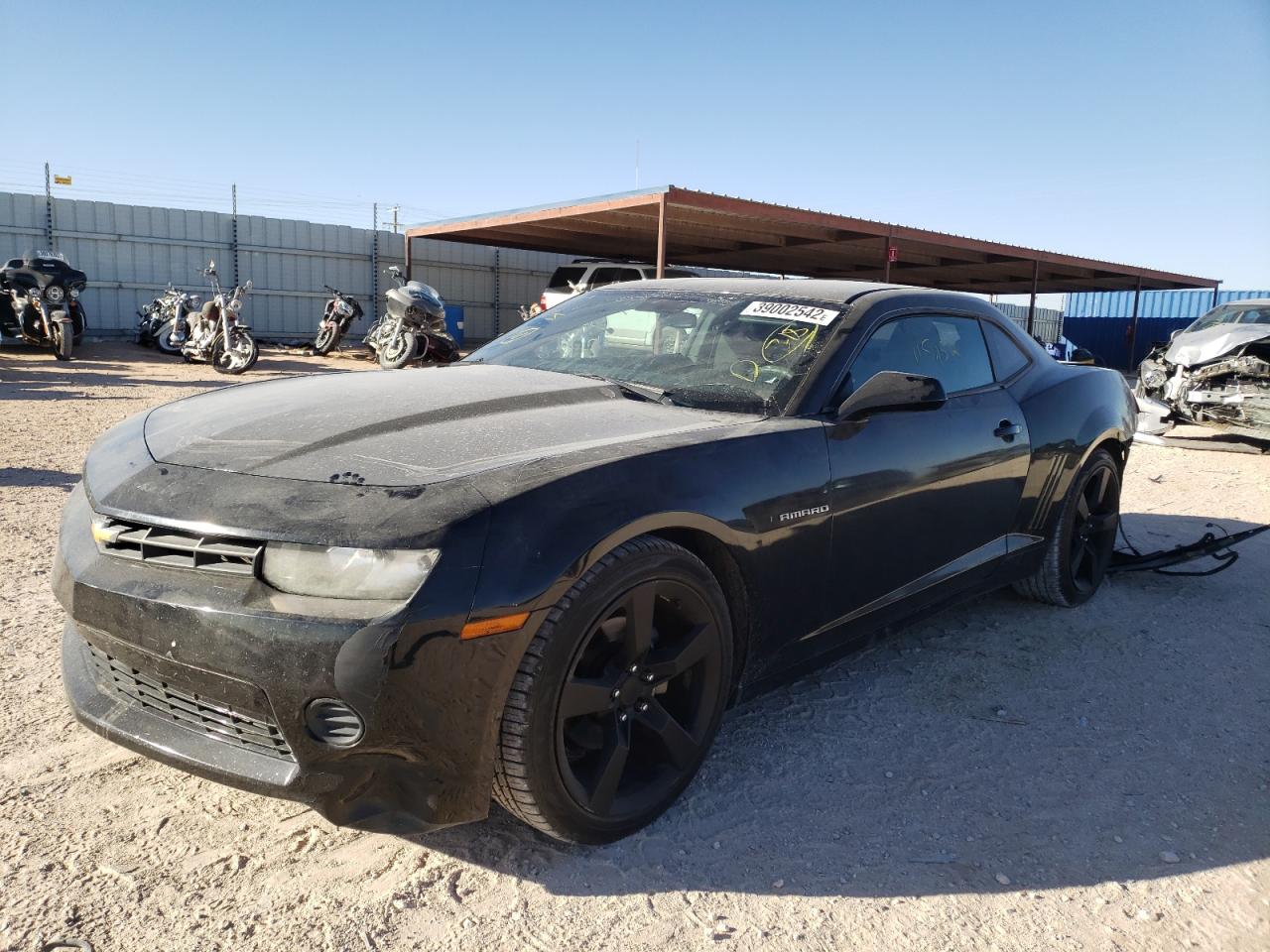 Photo 2 from auction – 2014 CHEVROLET CAMARO LS with VIN 2G1FA1E37E9216434
