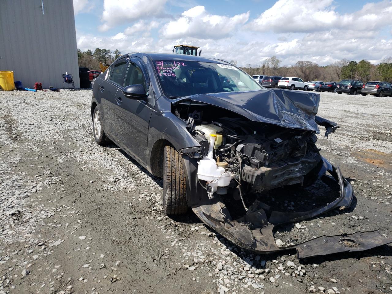 MAZDA 3 I 2012 with VIN JM1BL1V79C1643702 - Photo from auction