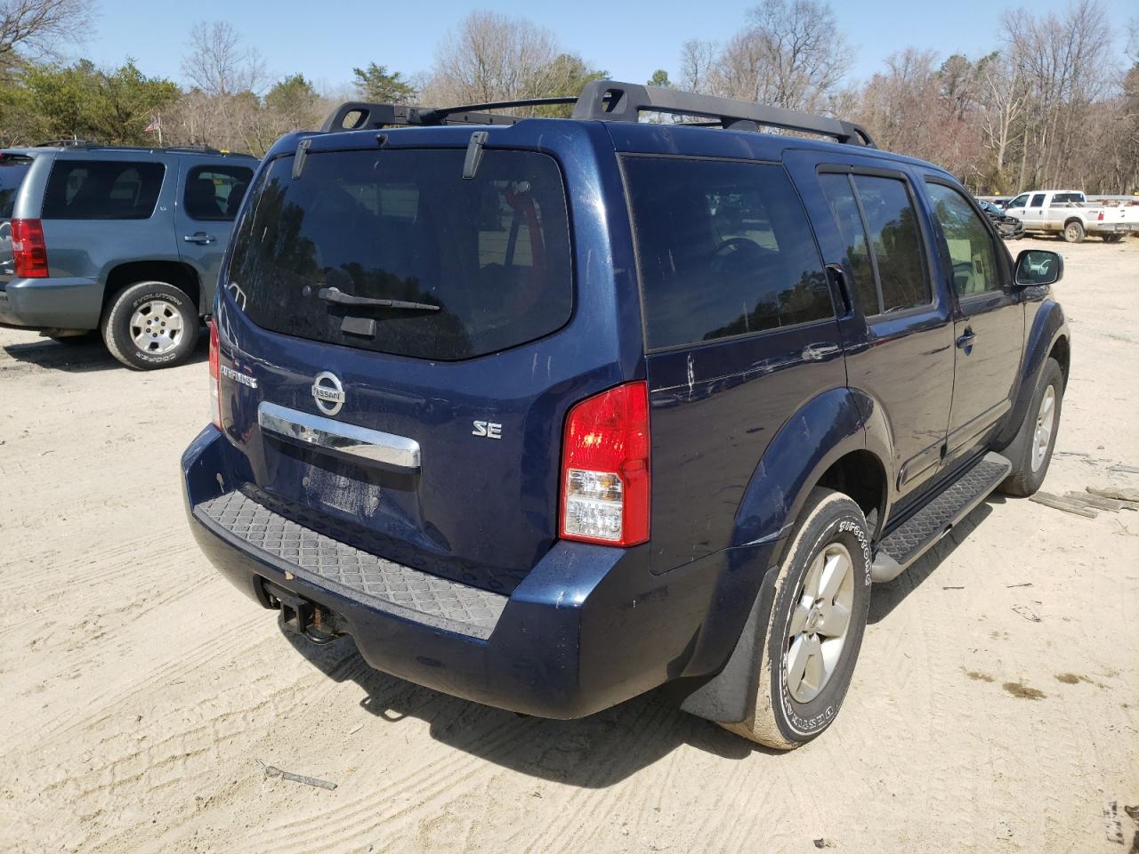 Photo 4 from auction – 2008 NISSAN PATHFINDER with VIN 5N1AR18B48C613380